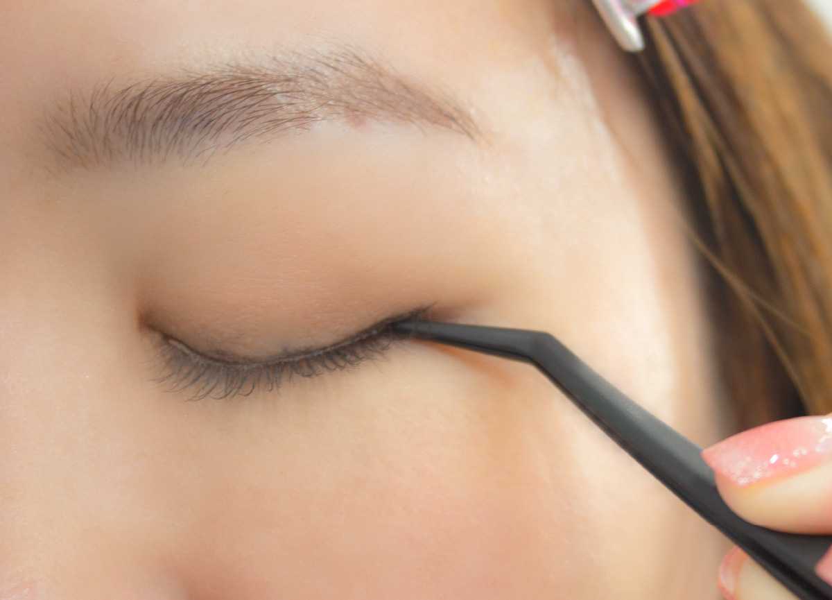 固定したいときは先端を使って