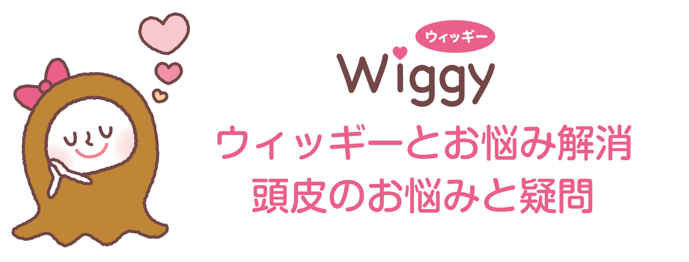 Wiggy（ウィッギー）とお悩み解消頭皮のお悩みと疑問